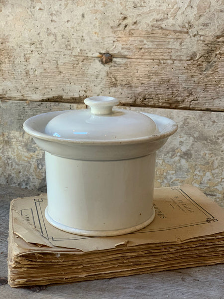 French Vintage Lidded Dish