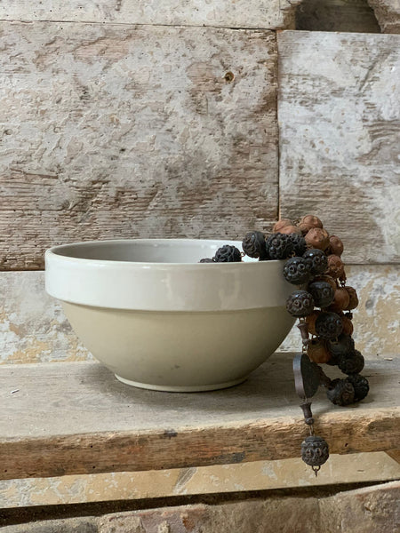 Vintage French Stoneware Bowl