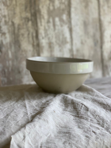 Vintage French Stoneware Bowl