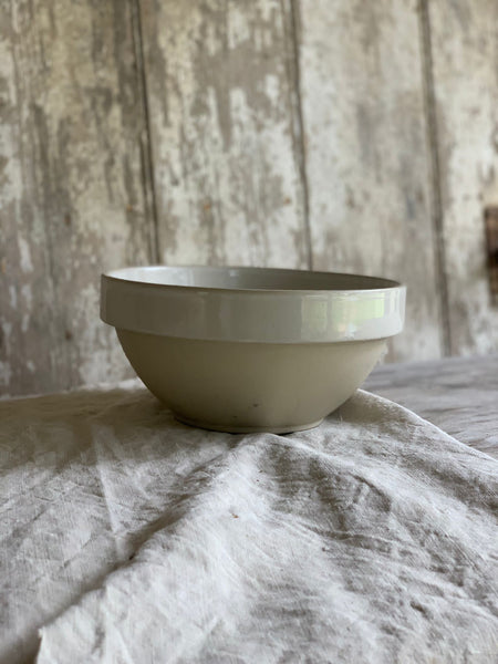 Vintage French Stoneware Bowl