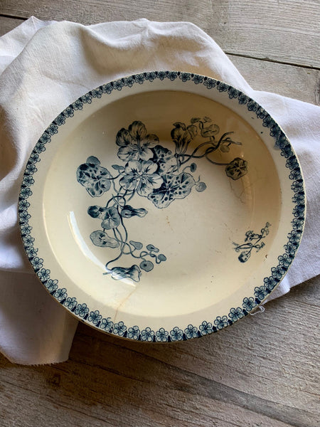 Floral French Vintage Dish