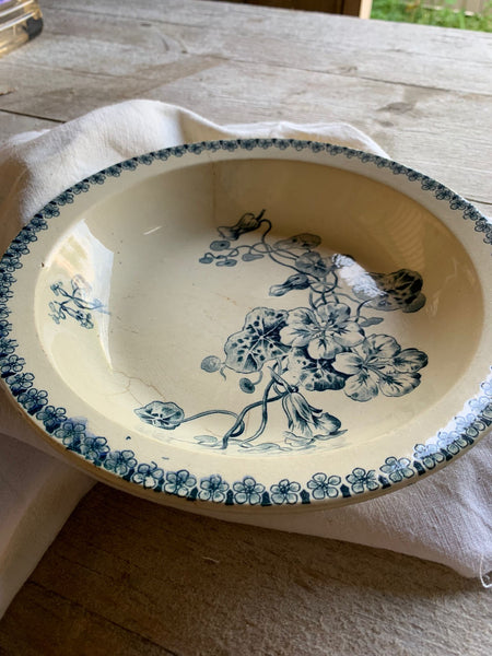 Floral French Vintage Dish