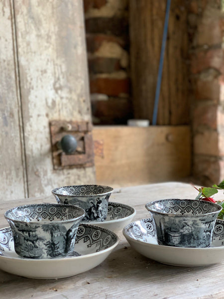 Mini Religious Bowl and Dish Candle in Seasalt and Woodsage