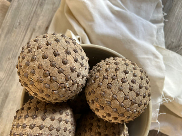 French Vintage Studded Balls