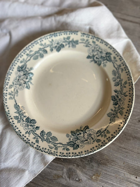 Beautiful Floral French Transfer Plate