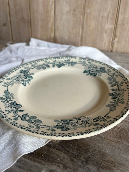 Beautiful Floral French Transfer Plate