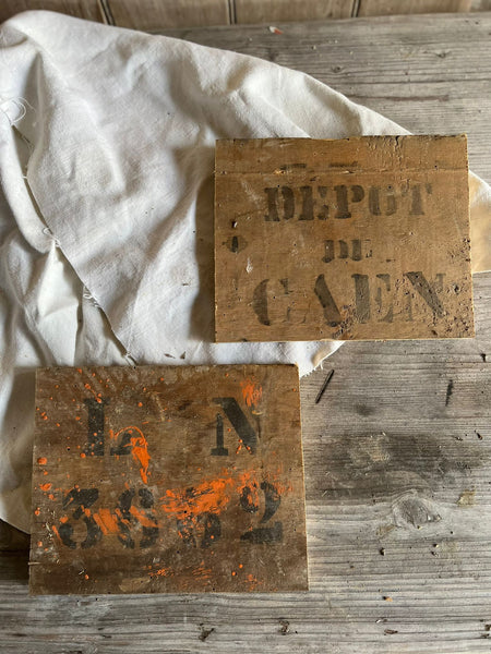 French Vintage Crate Offcuts