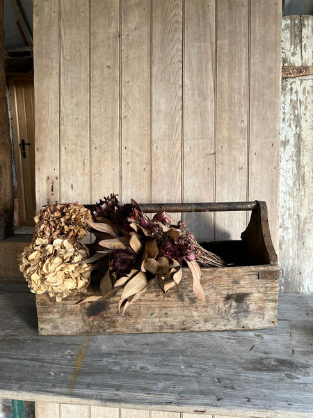 Large Wooden Handled French Trug