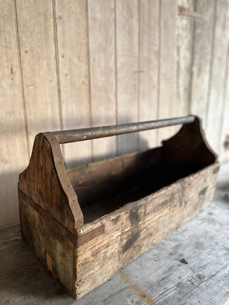 Large Wooden Handled French Trug