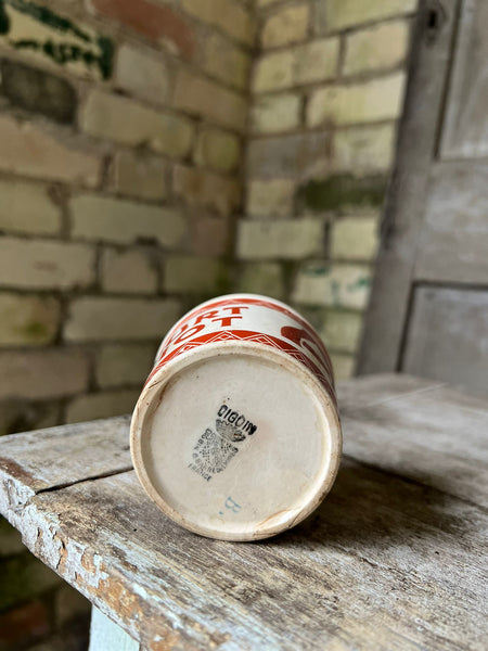 French Vintage Yogurt Pot
