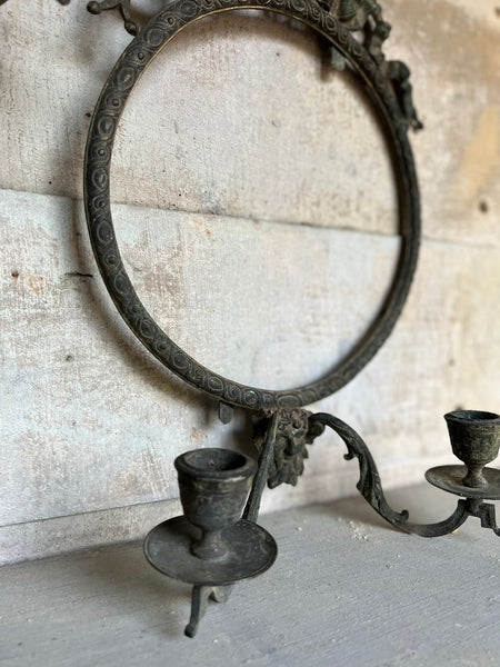 Round Ribbon French Vintage Candelabras