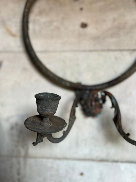 Round Ribbon French Vintage Candelabras