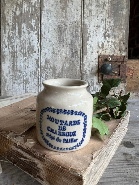 Small French Moutarde Pot