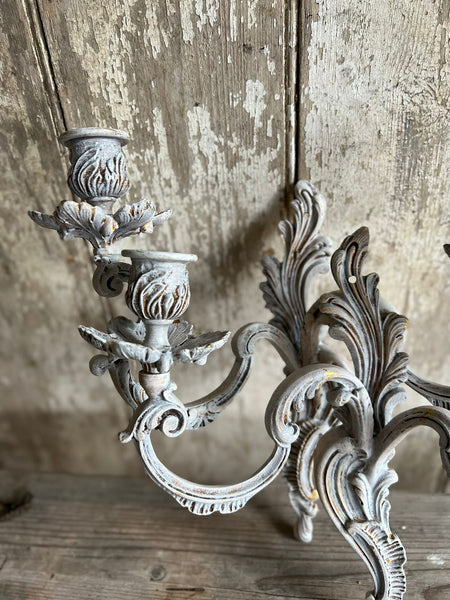 French Vintage Painted Stunning Scones