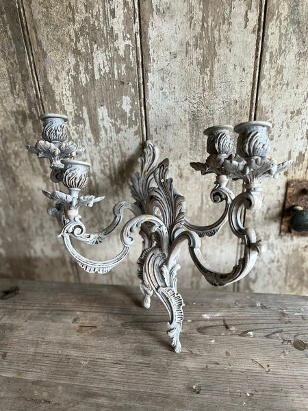 French Vintage Painted Stunning Scones