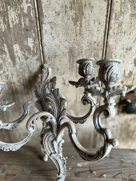 French Vintage Painted Stunning Scones
