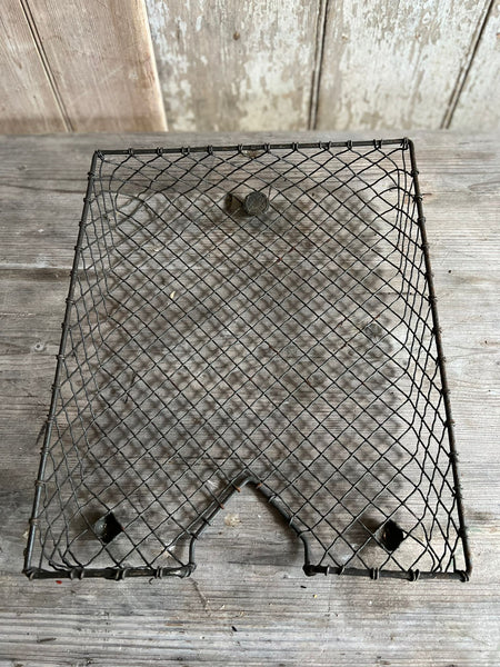 Vintage Wire Paper Basket