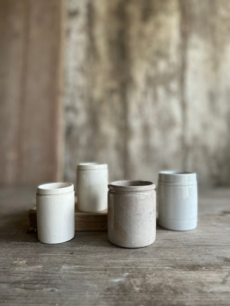 Antique Stoneware Ink Pot Collection