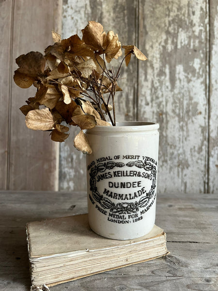 Vintage James Keiller & Son Marmalade Jar