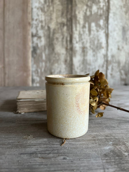 Honey Glazed Crazed Vintage Inkpot