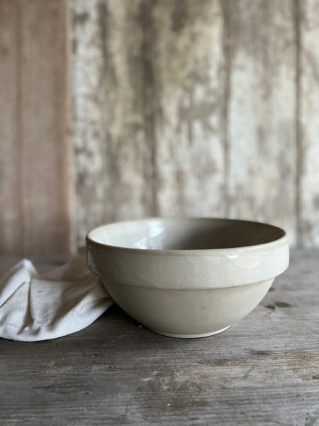 Vintage French Stoneware Bowl