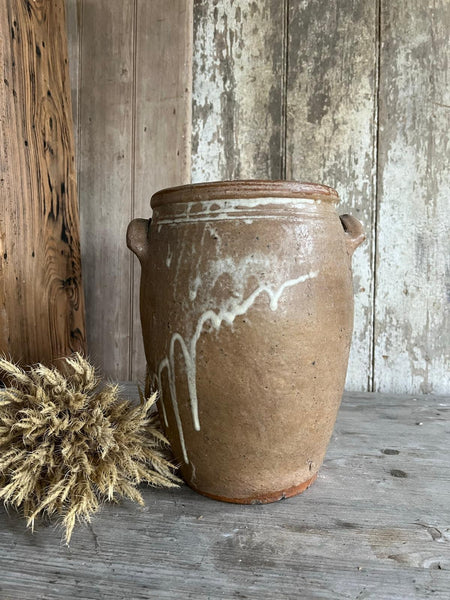 French Rustic Confit Jar Large