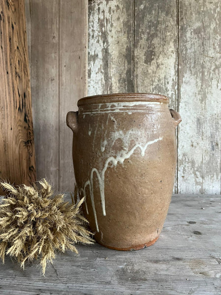 French Rustic Confit Jar Large