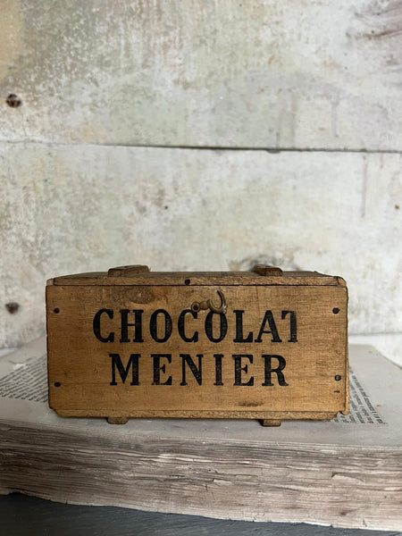 Vintage Chocolat Menier Crate Box
