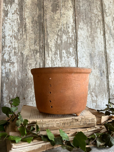 French Rustic Terracotta Faiselle Cheese Mould