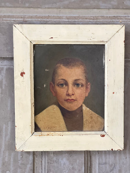 Framed Portrait Oil Painting