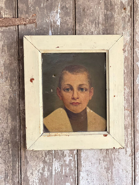 Framed Portrait Oil Painting