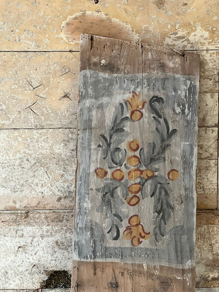17th Century Wooden Ceiling Board