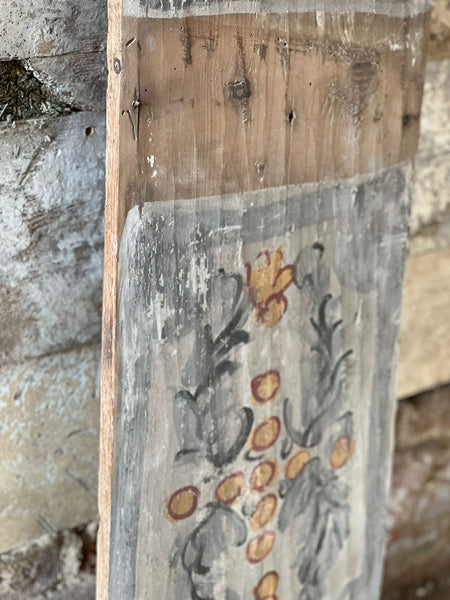17th Century Wooden Ceiling Board