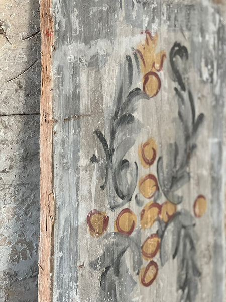 17th Century Wooden Ceiling Board