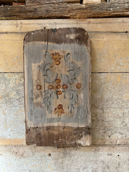 Small 17th Century Wooden Ceiling Board