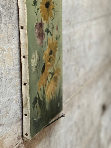 Stunning French Floral Oil on Canvas