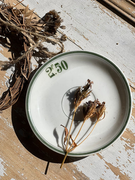 Gorgeous French Green Dish