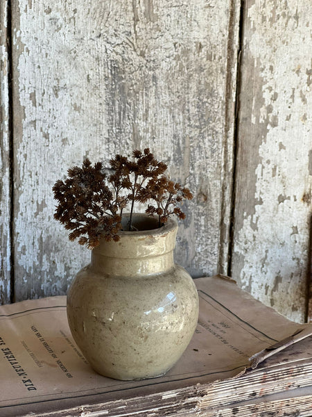 French Vintage Stoneware Pot