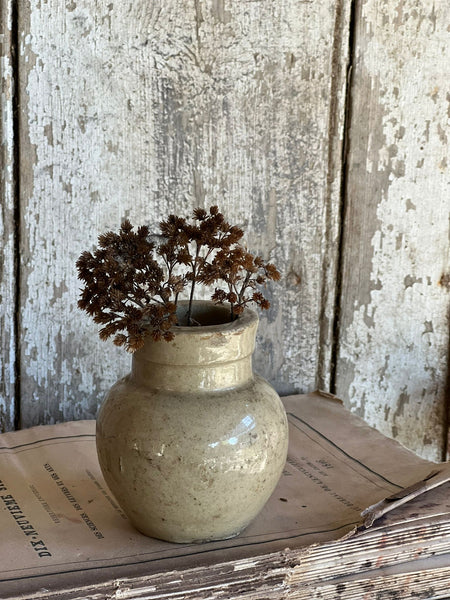 French Vintage Stoneware Pot