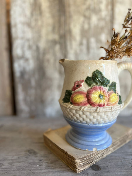 French Vintage Gorgeous Fruit Jug