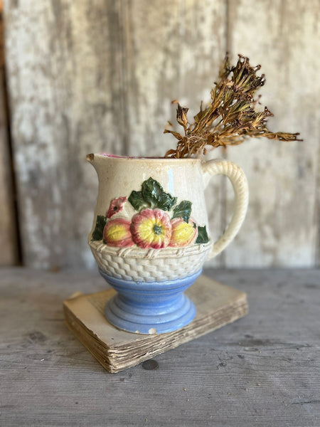French Vintage Gorgeous Fruit Jug