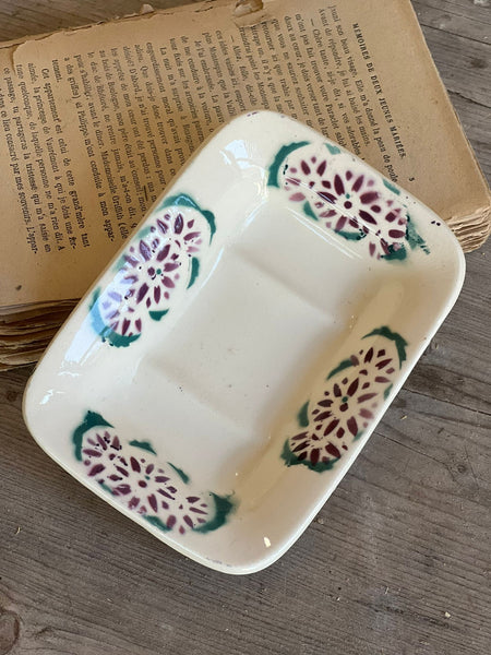 French Vintage Stencil Dish