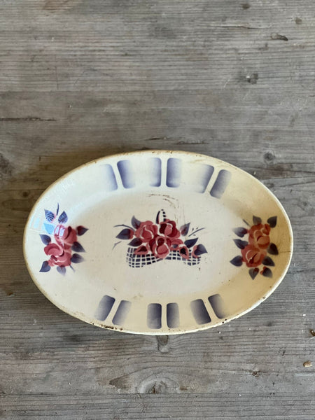 French Stencilled Dish