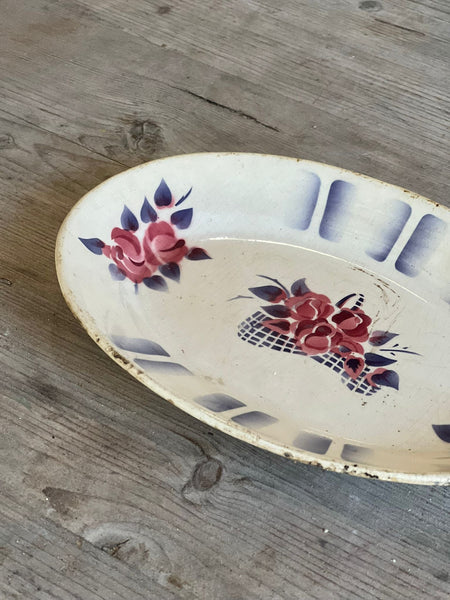 French Stencilled Dish
