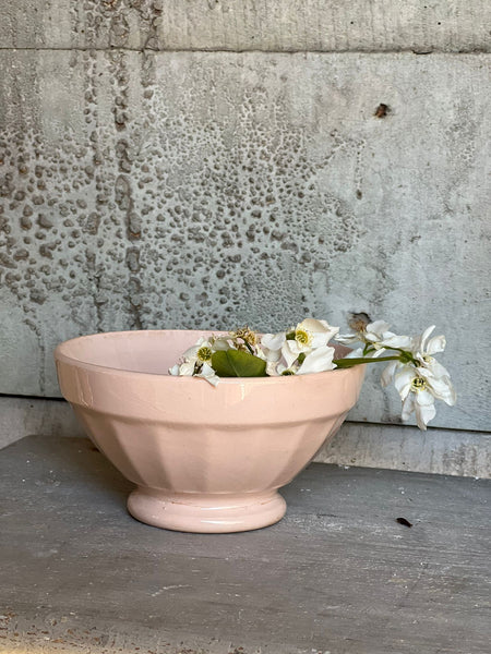 Plain Pink French Cafe au Lait bowl