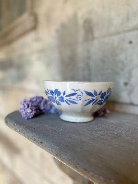 French Transferware Cafe au Lait bowl