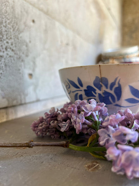 French Transferware Cafe au Lait bowl