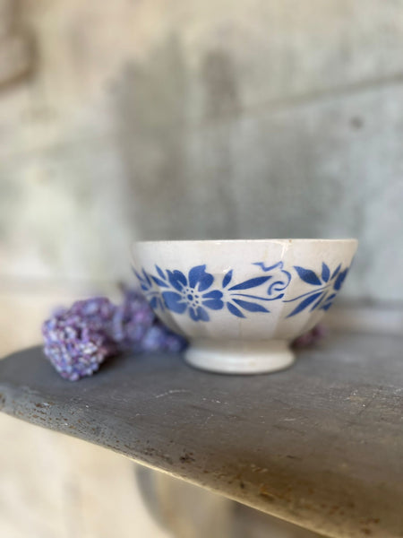 French Transferware Cafe au Lait bowl