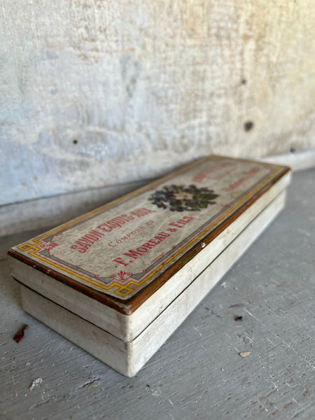 Vintage Violettes French Soap Box