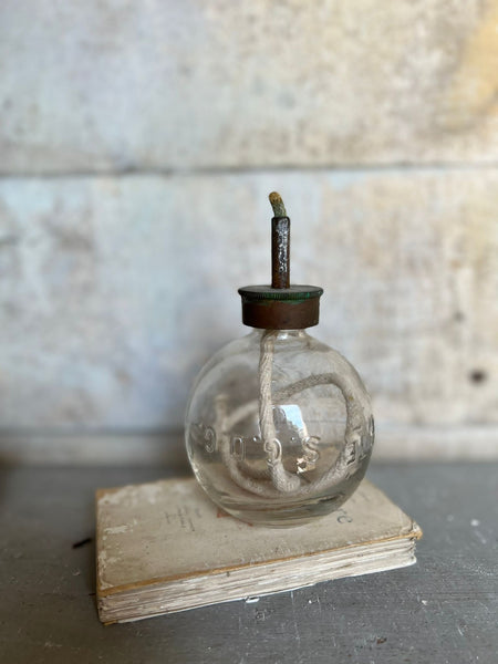 Small Vintage Oil Lamp